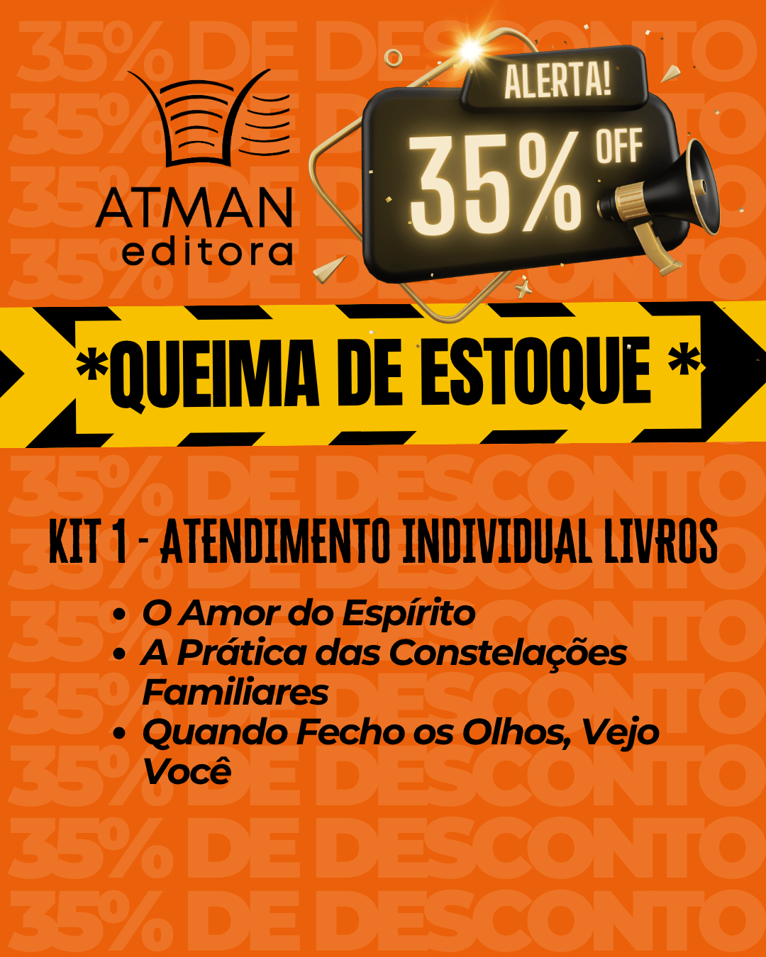KIT ATENDIMENTO INDIVIDUAL LIVROS 2025